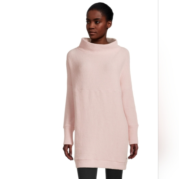 O'Neil Throw It On Mock Neck shirt dress, large, canyon clay colour. Like new - Picture 6 of 9